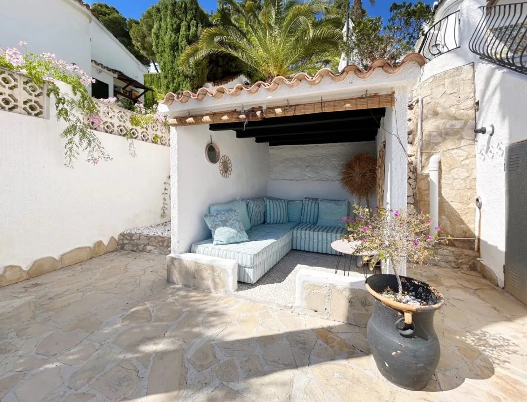 Villa avec vue panoramique sur la mer à Benimeit.