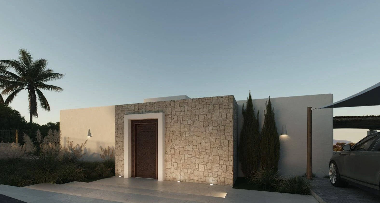Villa de lujo con vistas al mar, piscina infinity y ascensor en Moraira