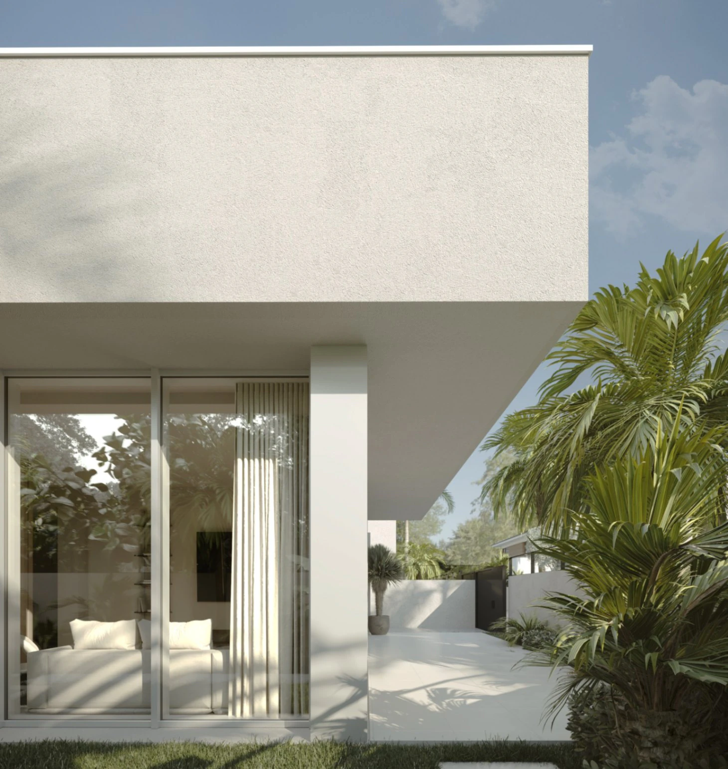 Moderne villa in Dénia binnen een privé gemeenschap met eigen zwembad.