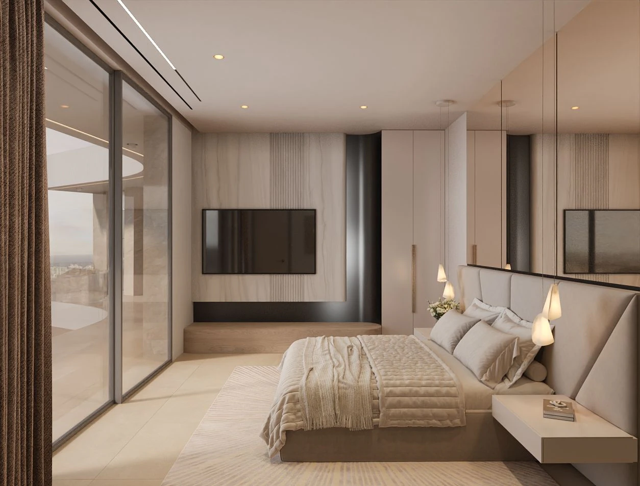 Parcela con vistas al mar en Calpe con licencia