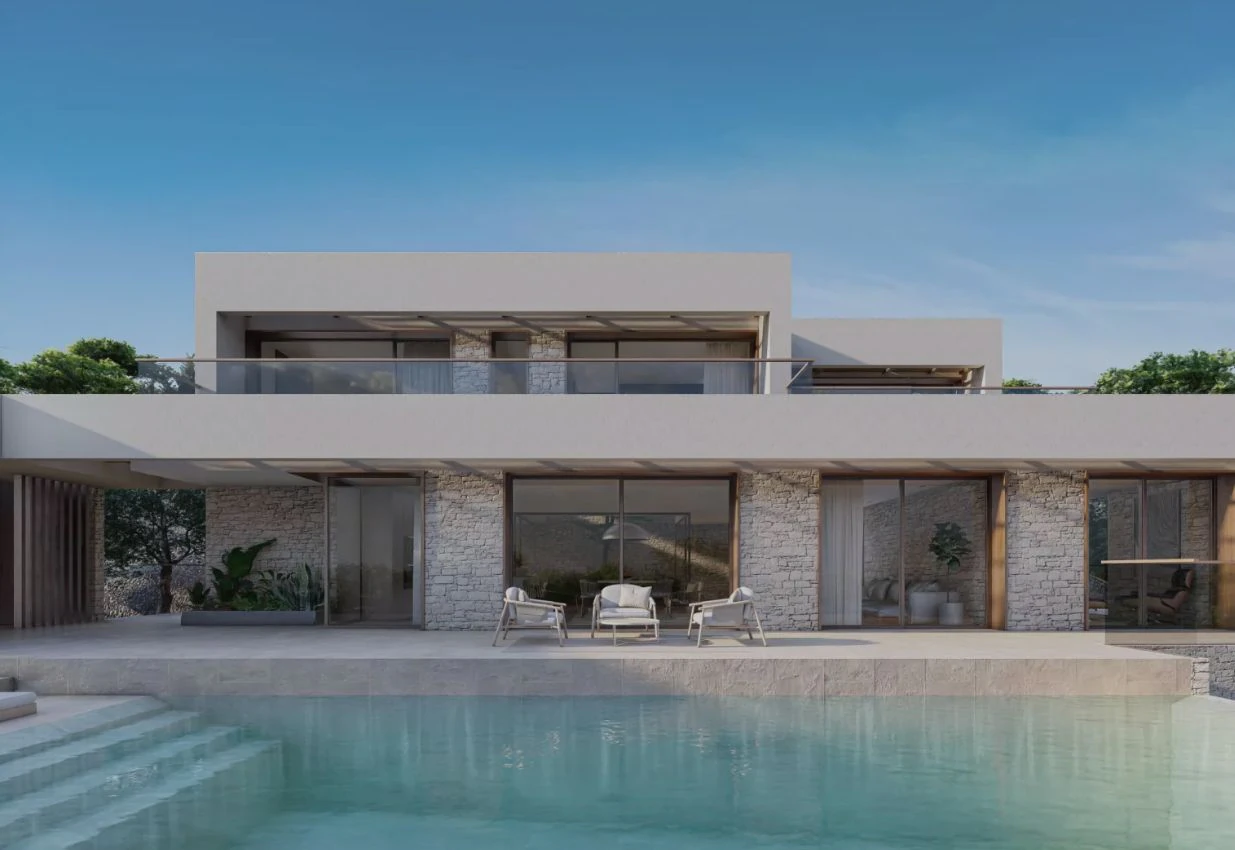 Exclusiva villa contemporánea con esencia mediterránea junto al Montgó, Jávea...