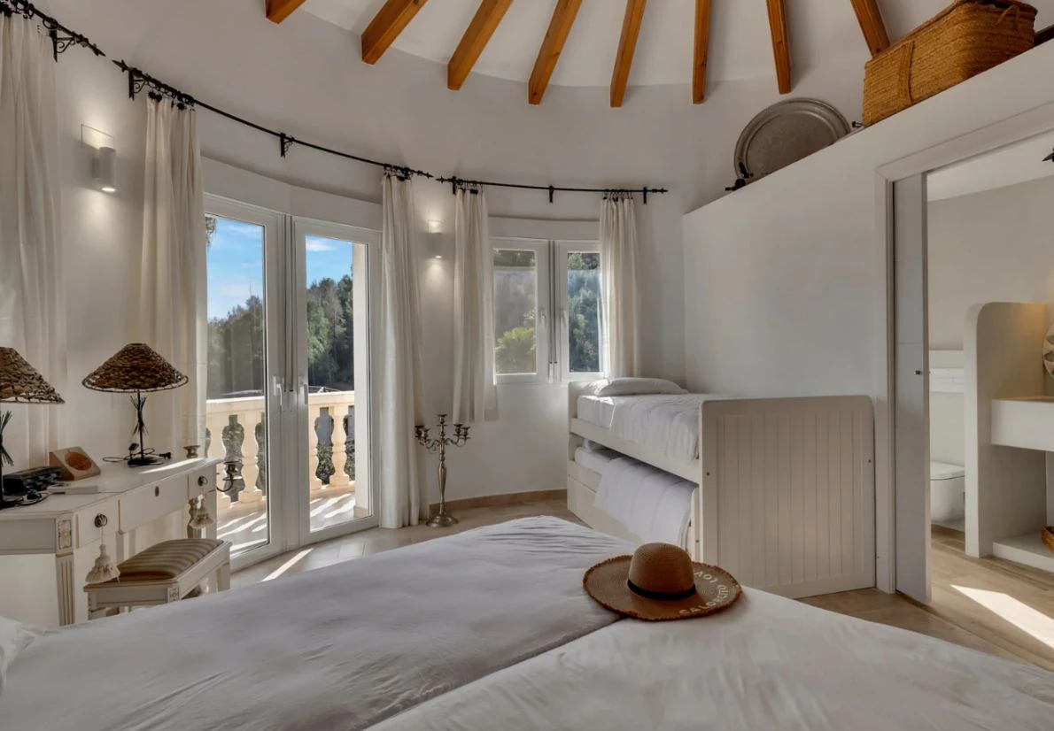 Mediterrane Villa mit Meerblick und Privatsphäre in Moraira