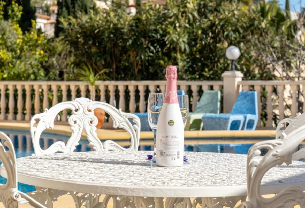Mediterrane Villa mit Meerblick und Privatsphäre in Moraira