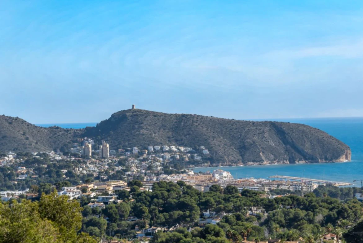 Mediterrane Villa mit Meerblick und Privatsphäre in Moraira