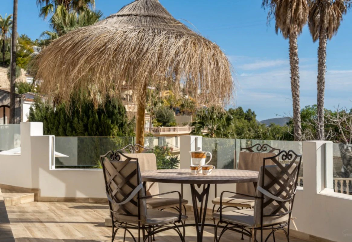 Mediterrane Villa mit Meerblick und Privatsphäre in Moraira