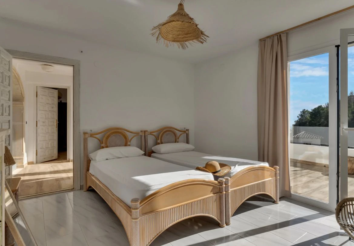 Mediterrane Villa mit Meerblick und Privatsphäre in Moraira