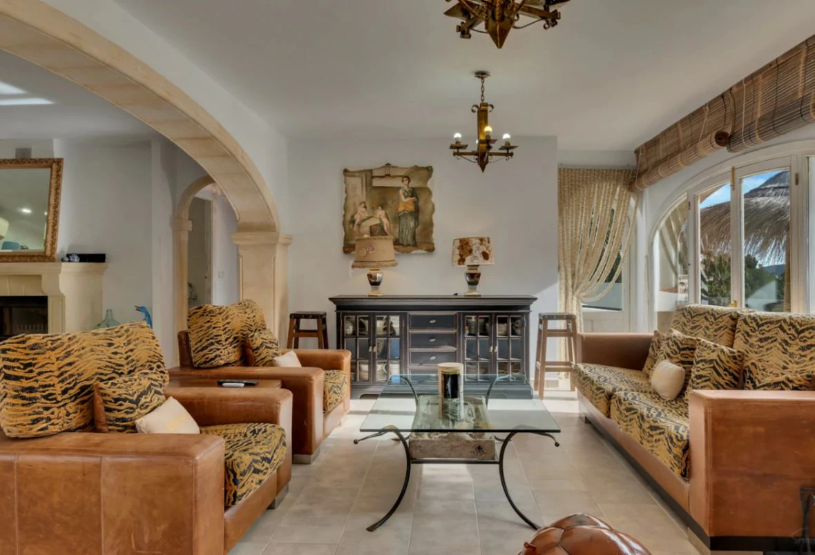 Mediterrane Villa mit Meerblick und Privatsphäre in Moraira