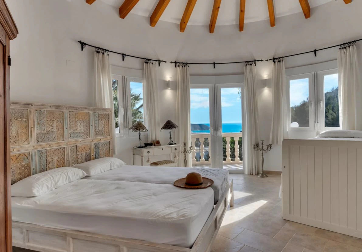 Mediterrane Villa mit Meerblick und Privatsphäre in Moraira