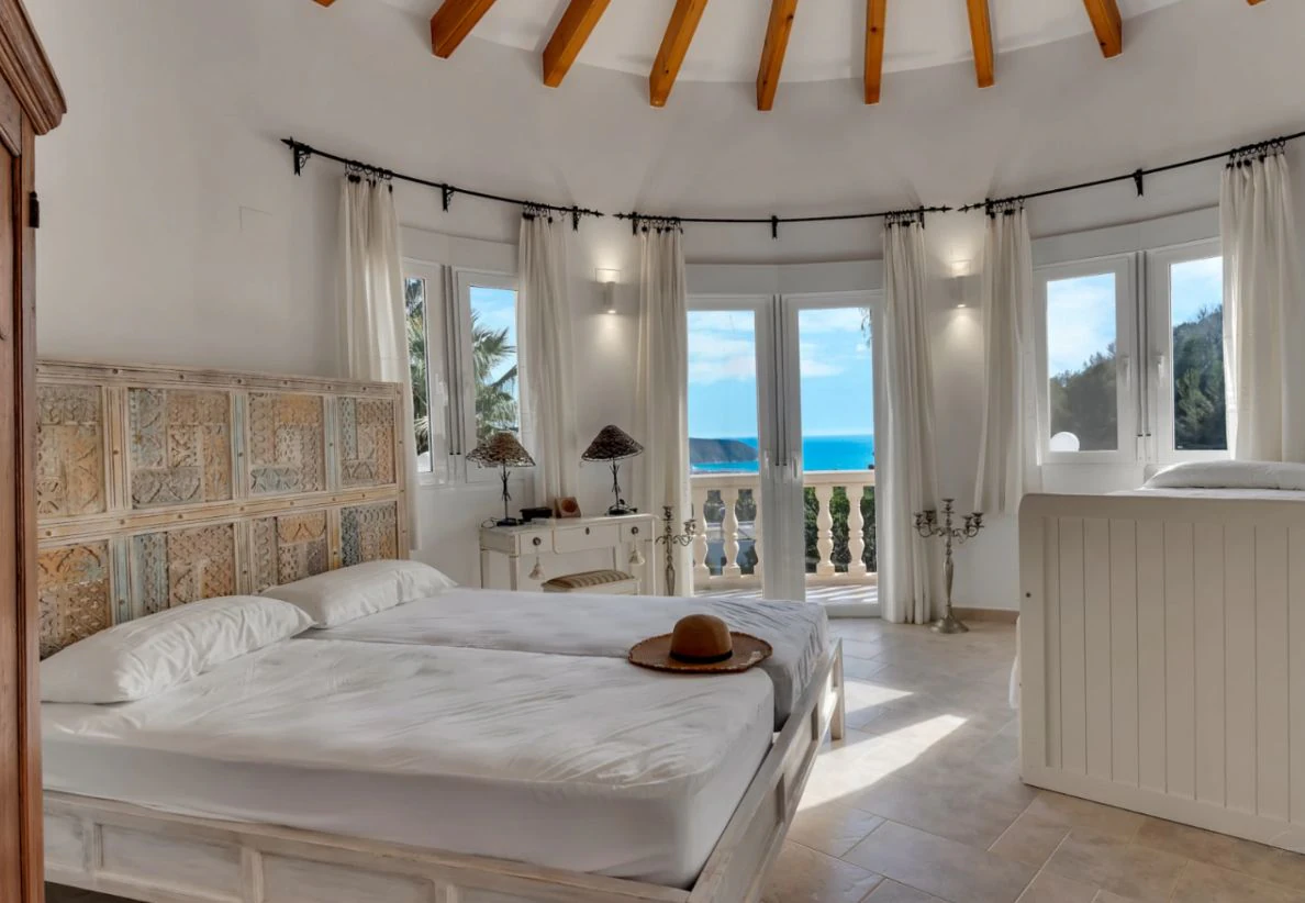 Mediterrane Villa mit Meerblick und Privatsphäre in Moraira