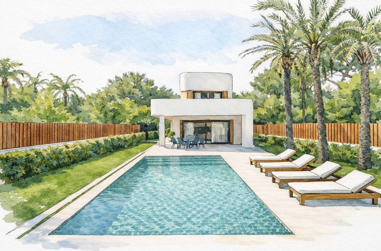 Villa de lujo de obra nueva en Les Rotes, Dénia, a pocos pasos del mar