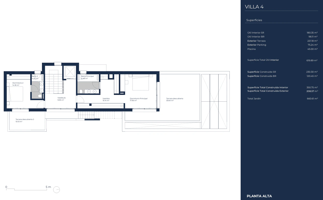Villa de lujo de obra nueva en Les Rotes, Dénia, con piscina privada y amplio jardín