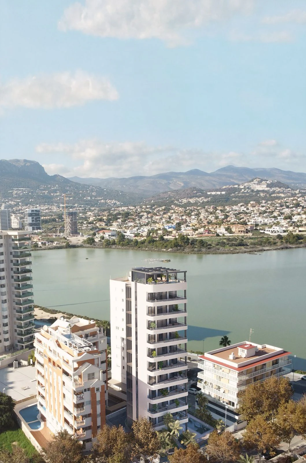 Apartamento boutique de 2 dormitorios en Calpe