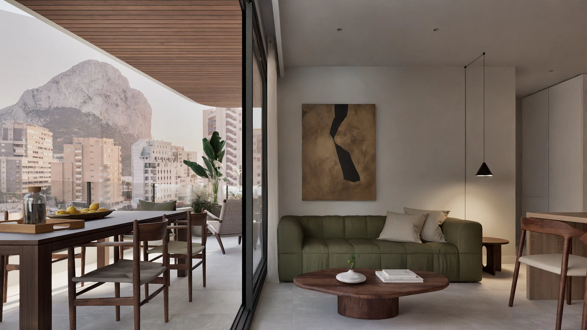 Apartamento boutique de 2 dormitorios en Calpe
