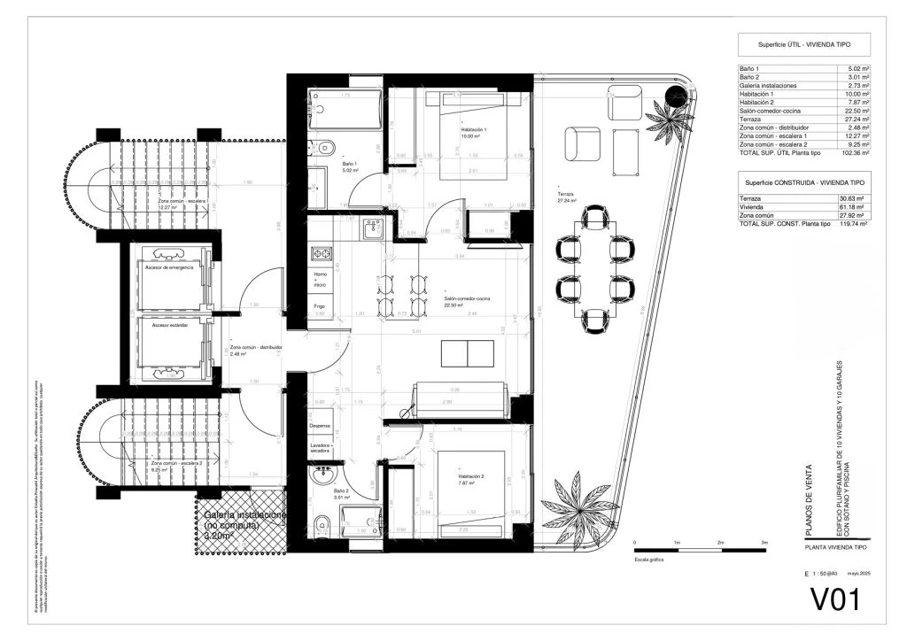 Apartamento boutique de 2 dormitorios en Calpe