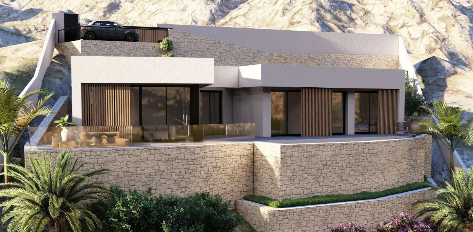 Villa de obra nueva en Monte Solana con piscina privada y cerca de Denia