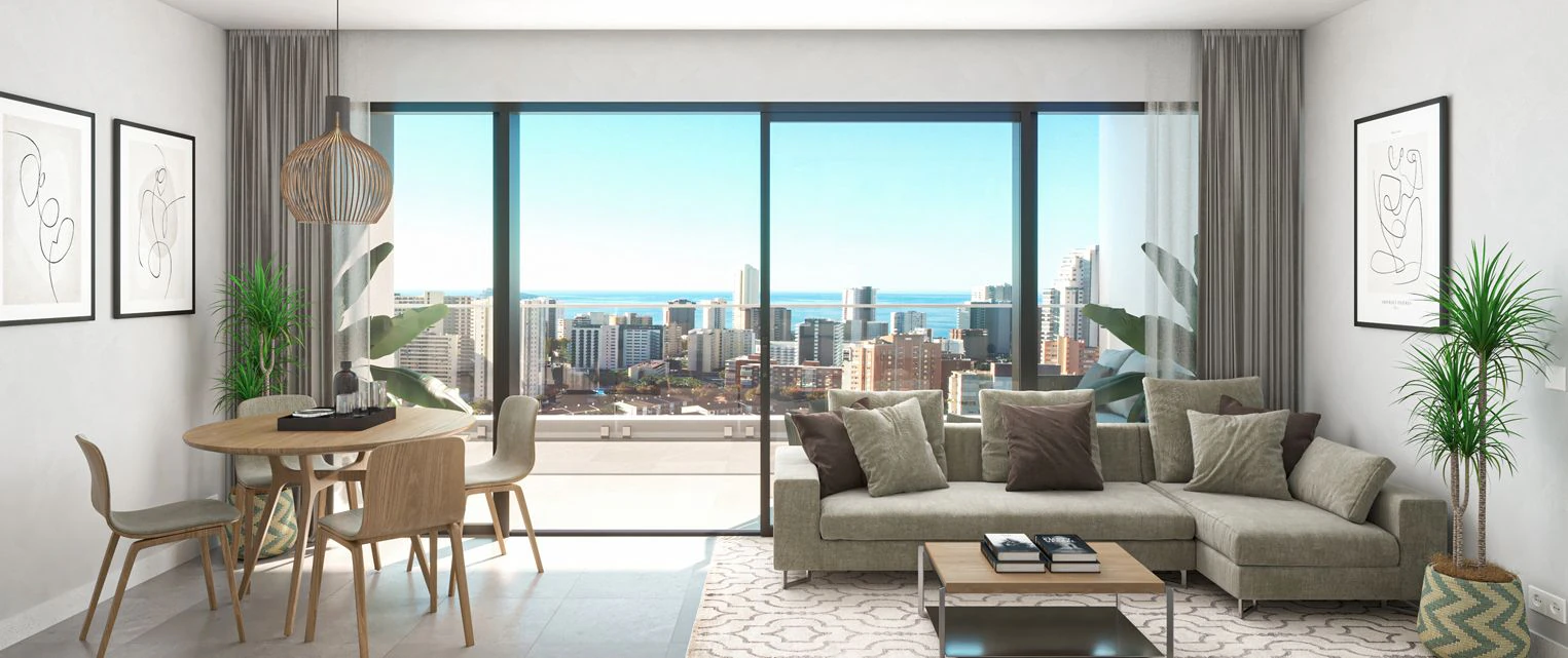 CBHN0820 - Apartamento nuevo de 2 dormitorios Benidorm