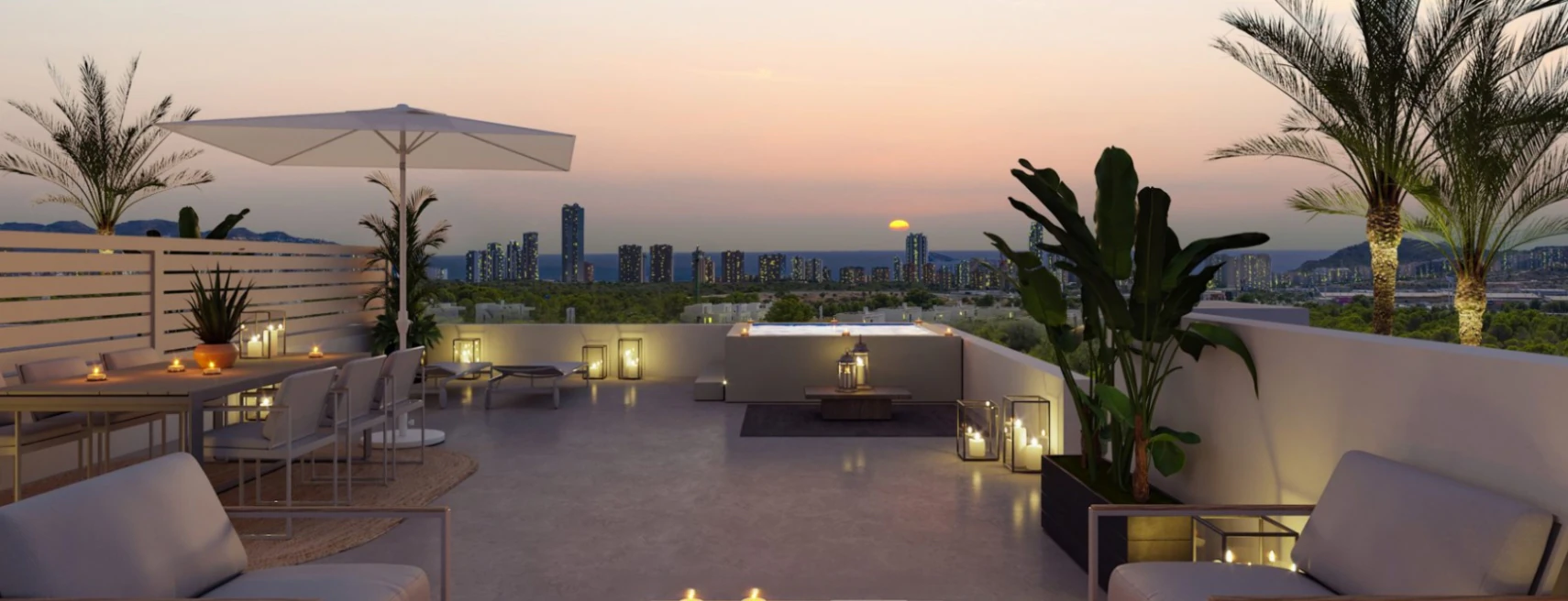 Apartamento en planta baja con jardín privado y amplias terrazas en entorno exclusivo mediterráneo en Sierra Cortina