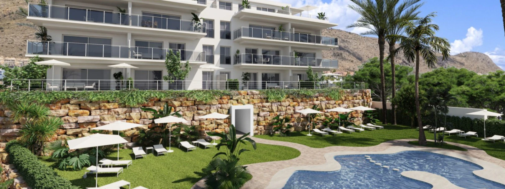CBHN1239 - Apartamento en planta baja con jardín privado y amplias terrazas en entorno exclusivo mediterráneo en Sierra Cortina