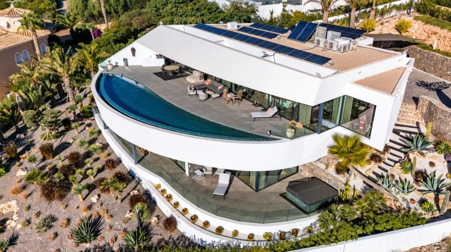 Villa contemporánea de lujo con vistas panorámicas al mar en Altea Sierra