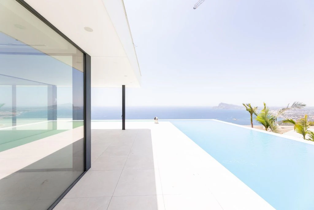 Villa de lujo en Altea Hills con vistas al mar, piscina y zona wellness