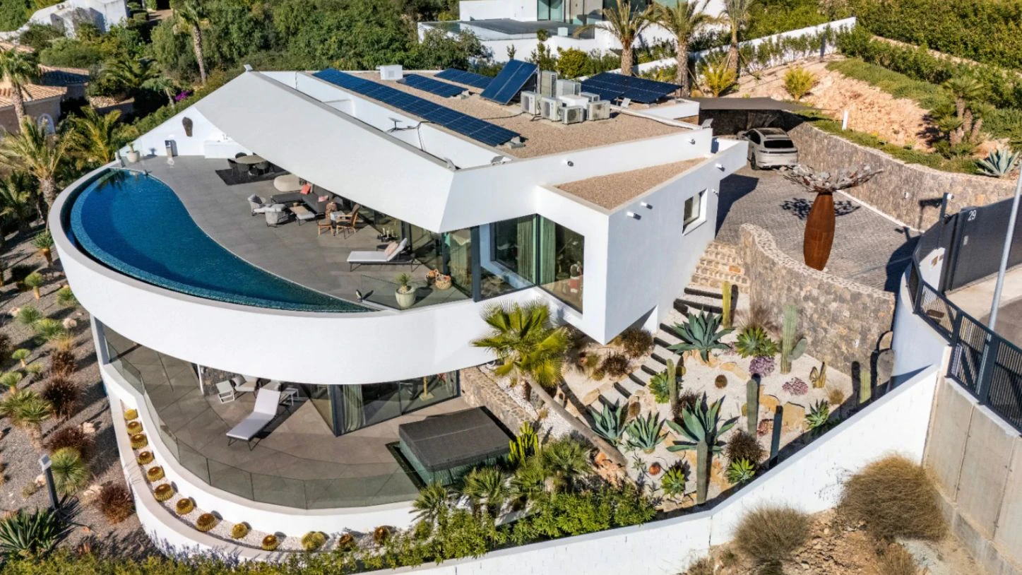 Villa contemporánea de lujo con vistas panorámicas al mar en Altea Sierra