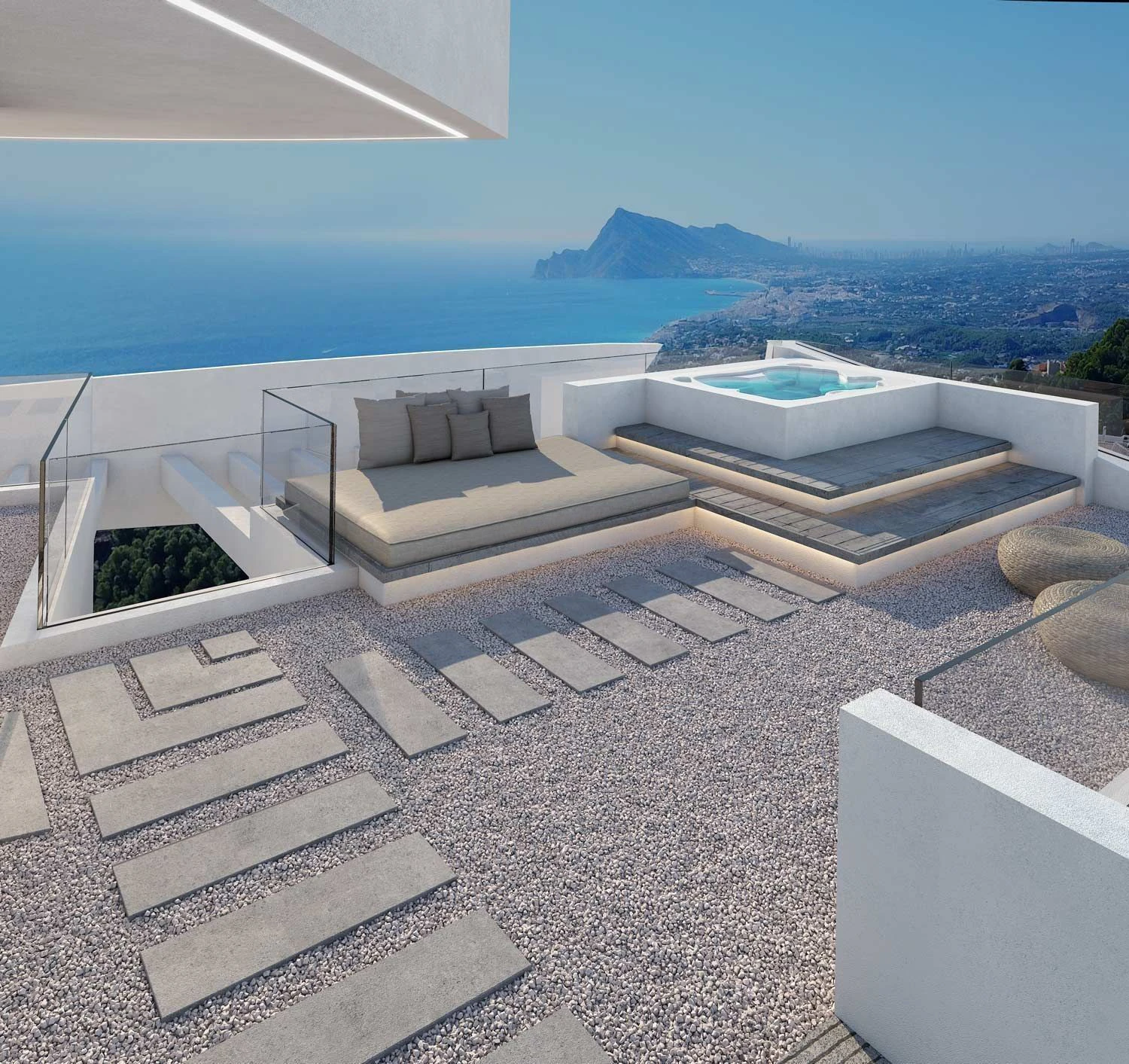 Villa en venta con 4 dormitorios y piscina en Altea