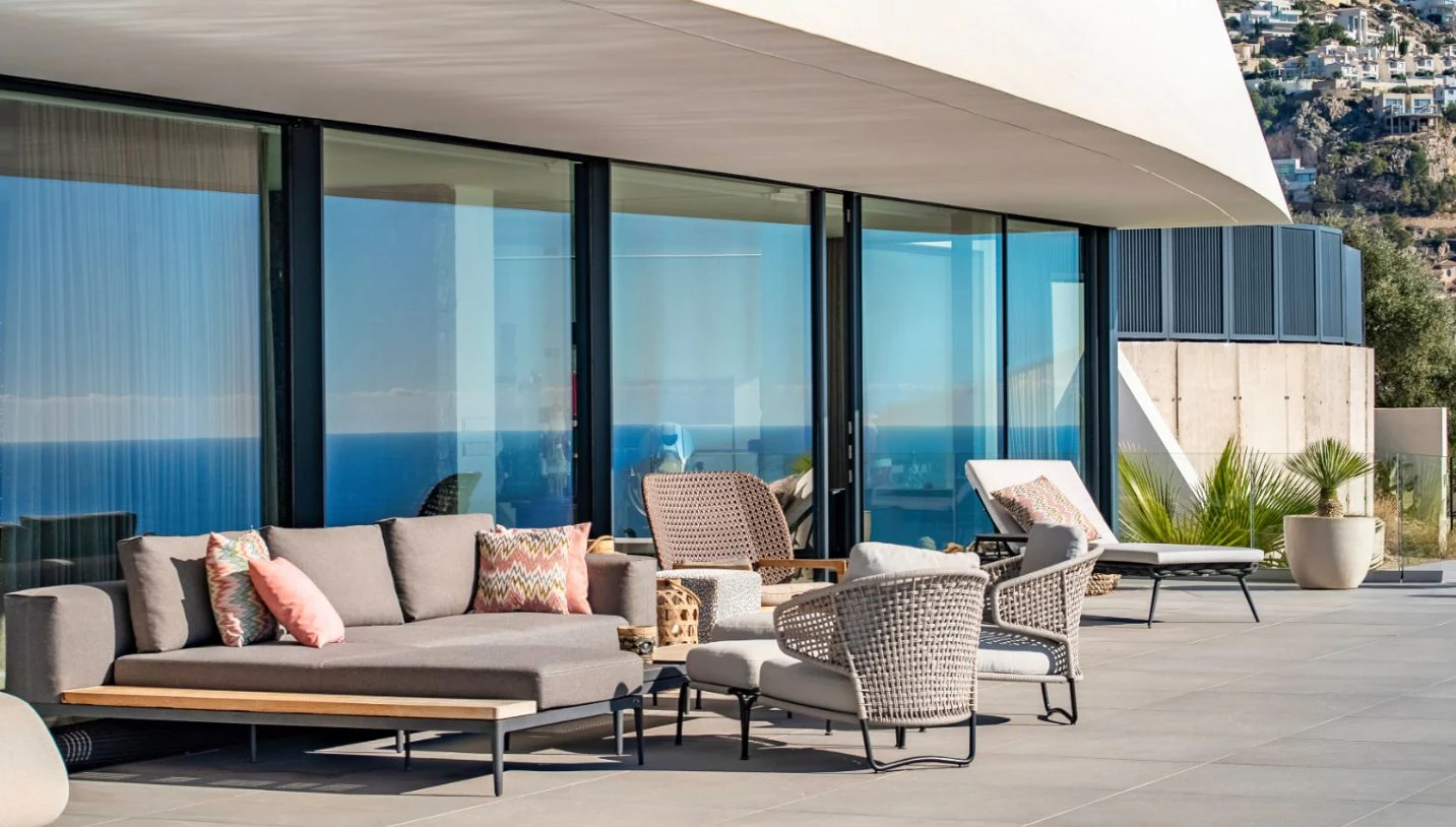 Villa contemporánea de lujo con vistas panorámicas al mar en Altea Sierra