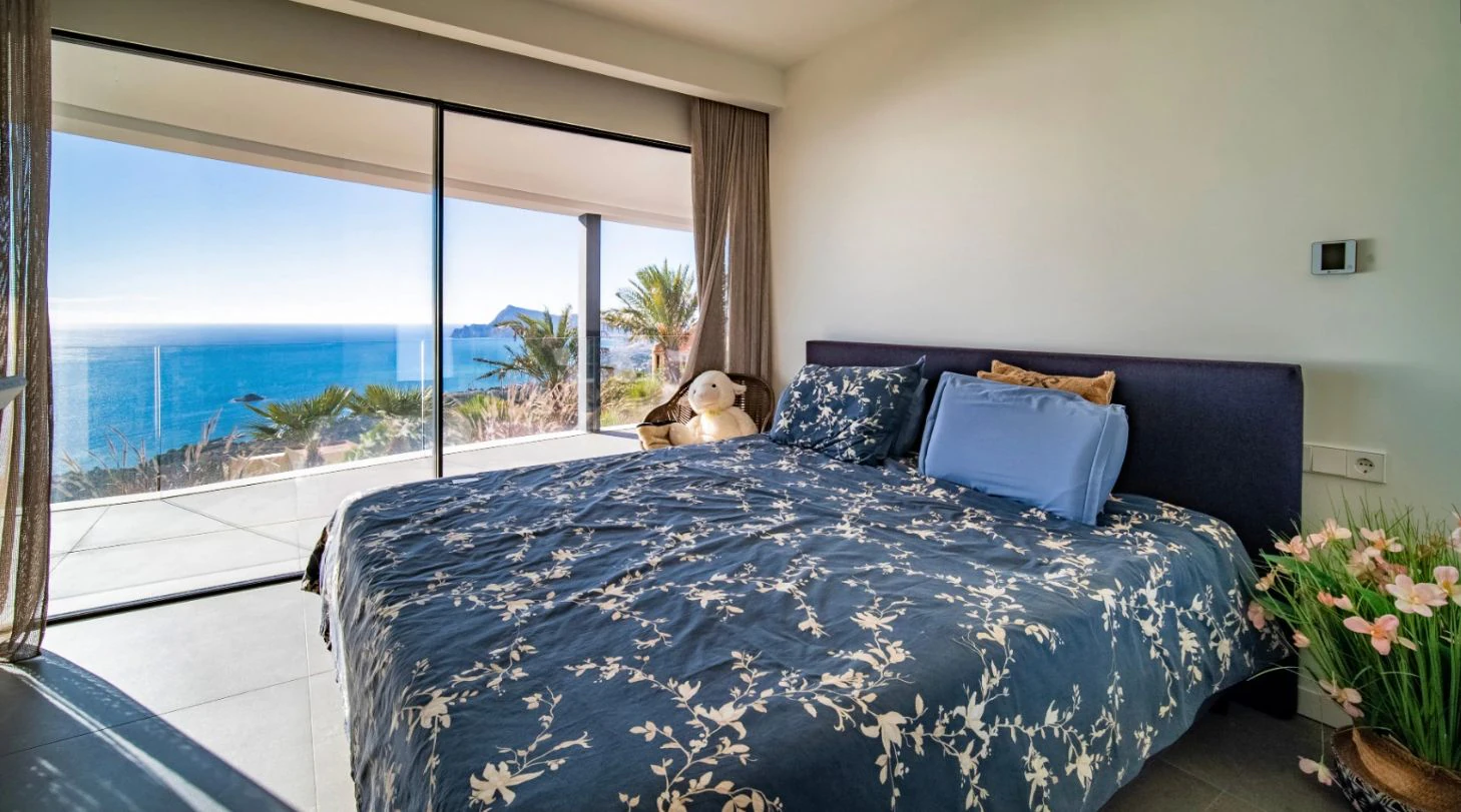 Villa contemporánea de lujo con vistas panorámicas al mar en Altea Sierra
