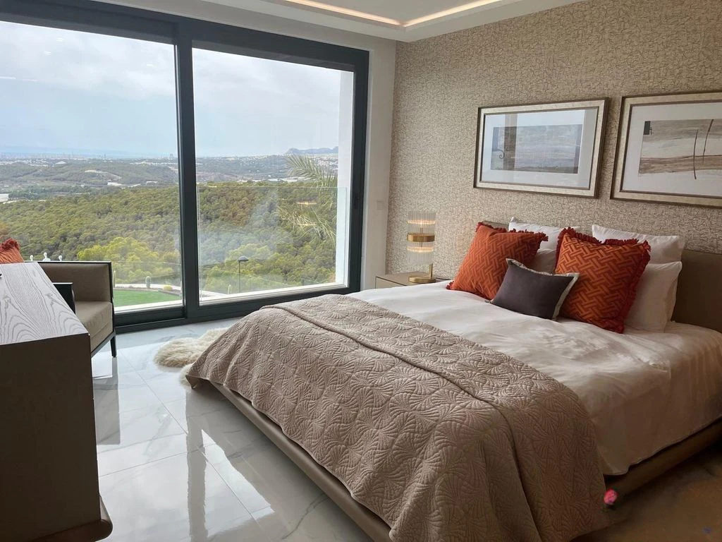 Exclusiva villa de lujo en Sierra Altea con vistas panorámicas al mar y piscina infinita