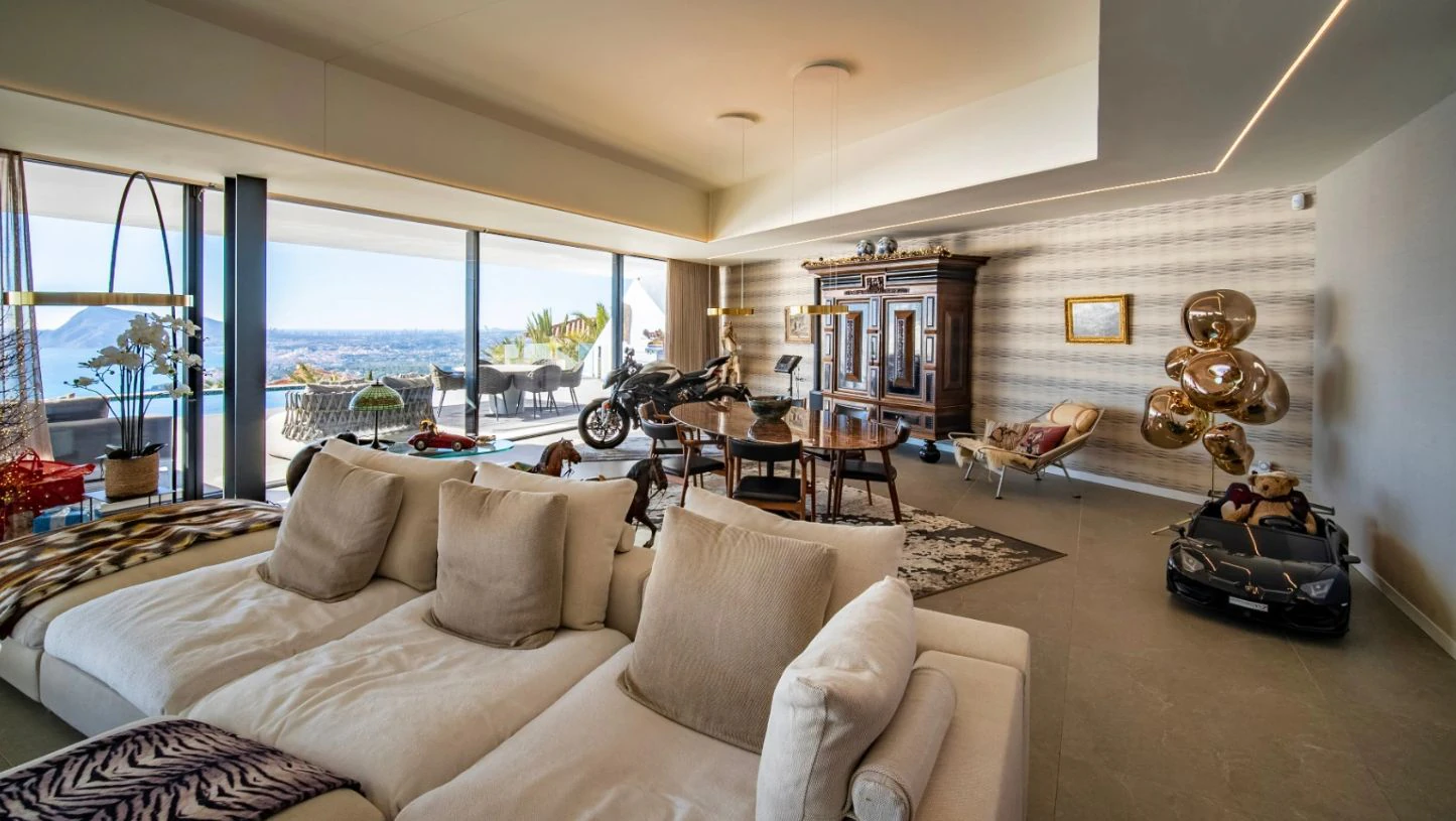 Villa contemporánea de lujo con vistas panorámicas al mar en Altea Sierra