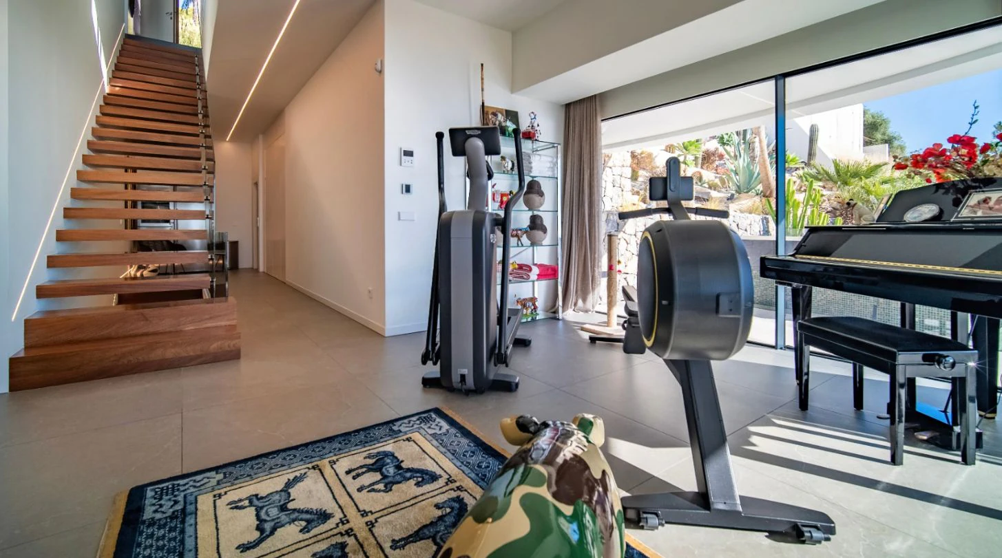 Villa contemporánea de lujo con vistas panorámicas al mar en Altea Sierra