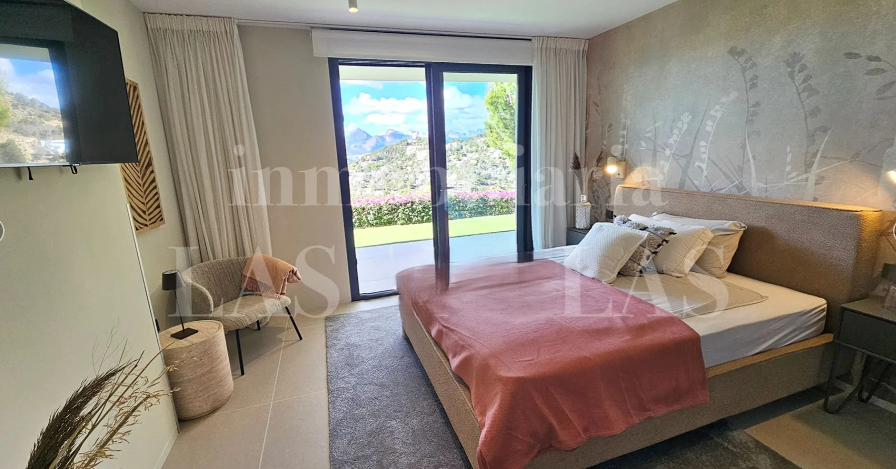 Lujosa villa contemporánea en Altea Hills con vistas al mar y piscina climatizada