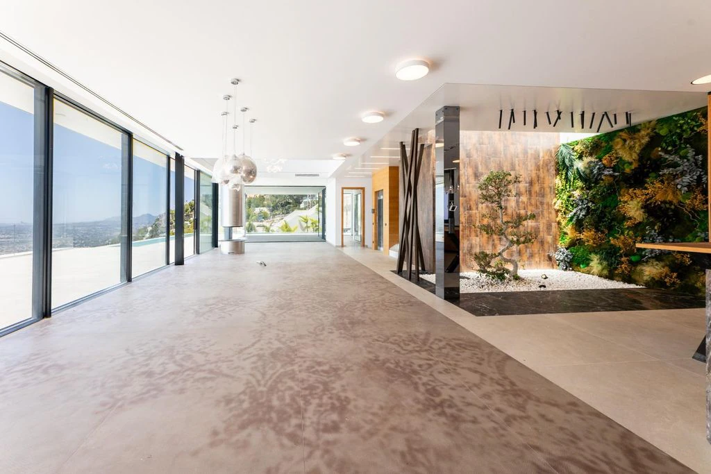 Villa de lujo en Altea Hills con vistas al mar, piscina y zona wellness