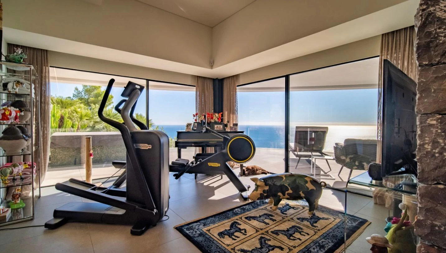 Villa contemporánea de lujo con vistas panorámicas al mar en Altea Sierra