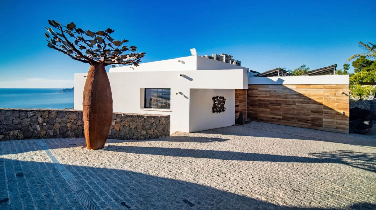 Villa contemporánea de lujo con vistas panorámicas al mar en Altea Sierra