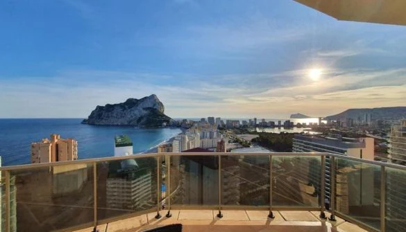 Apartamento en Calpe con vista al mar en venta