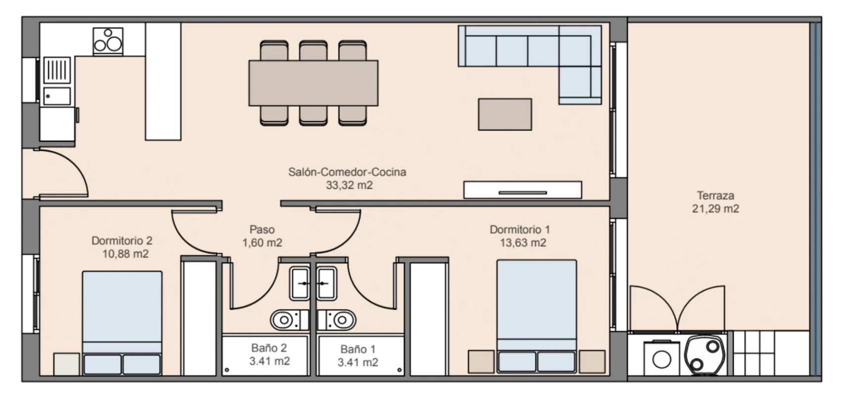 Espectacular apartamento moderno en Finestrat con piscina
