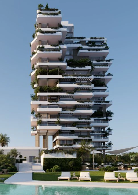 Apartamento de lujo en Calpe de 3 dormitorios
