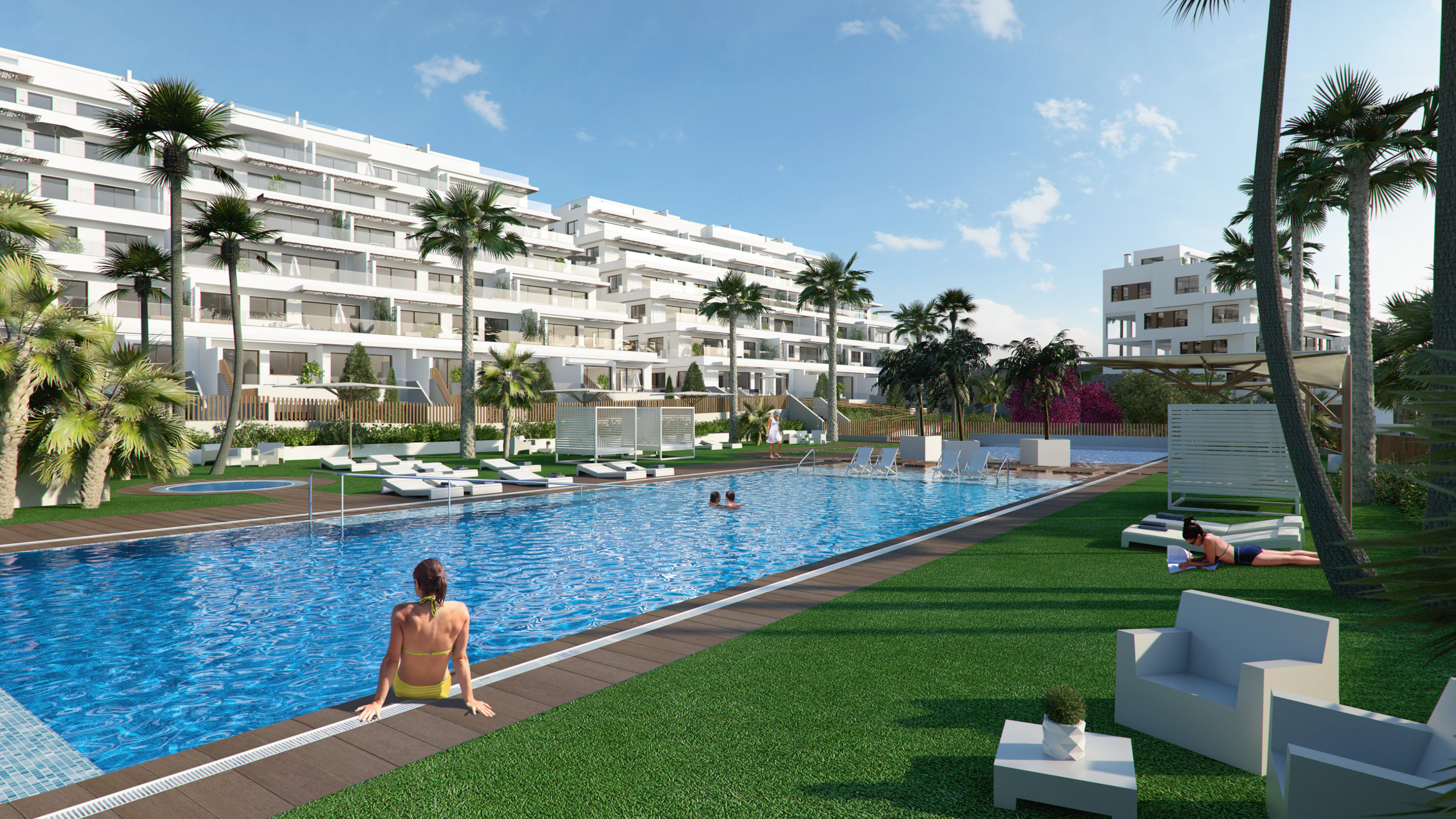 Apartamento Ático aterrazado con vistas al mar en Benidorm