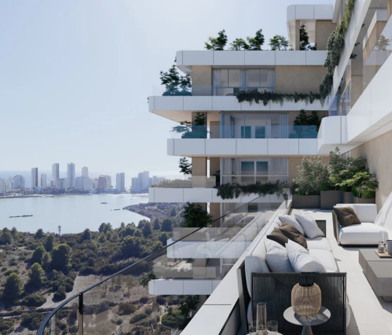 Apartamento de lujo en Calpe de 3 dormitorios