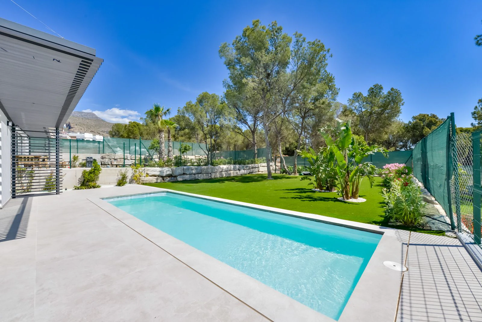 Obra nueva de villa moderna en venta en Finestrat, Sierra Cortina