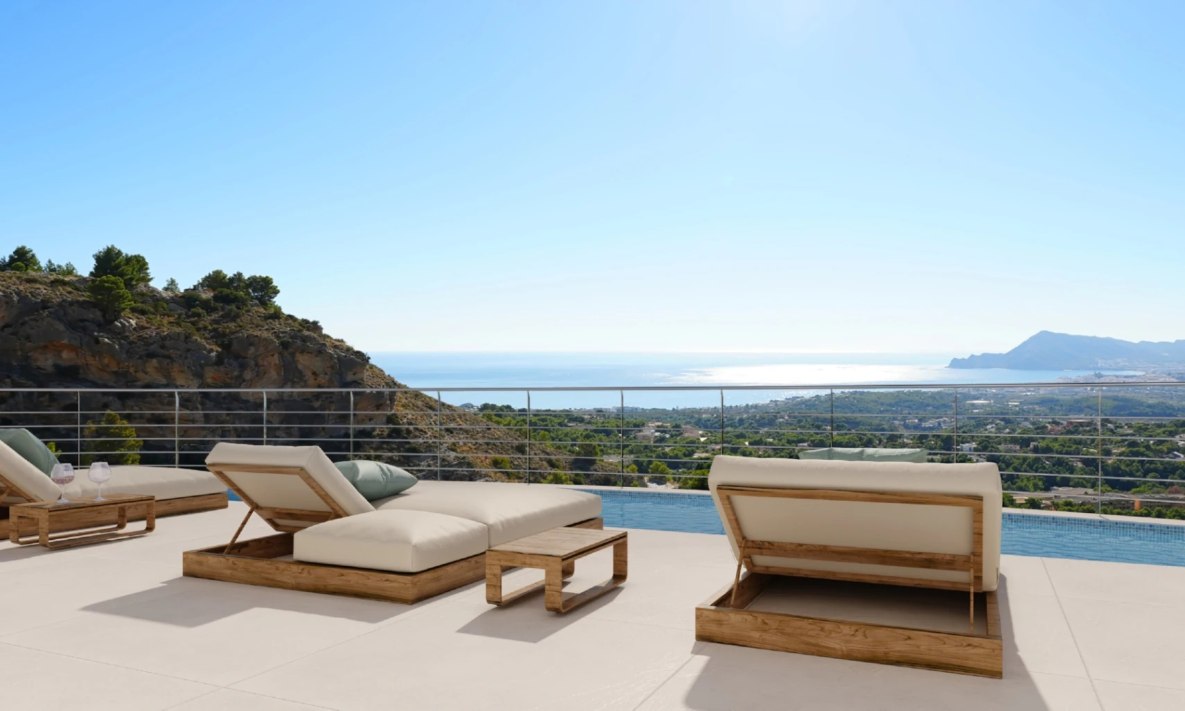 CBHN0907 - Luxury villa for sale in Altea with sea views.