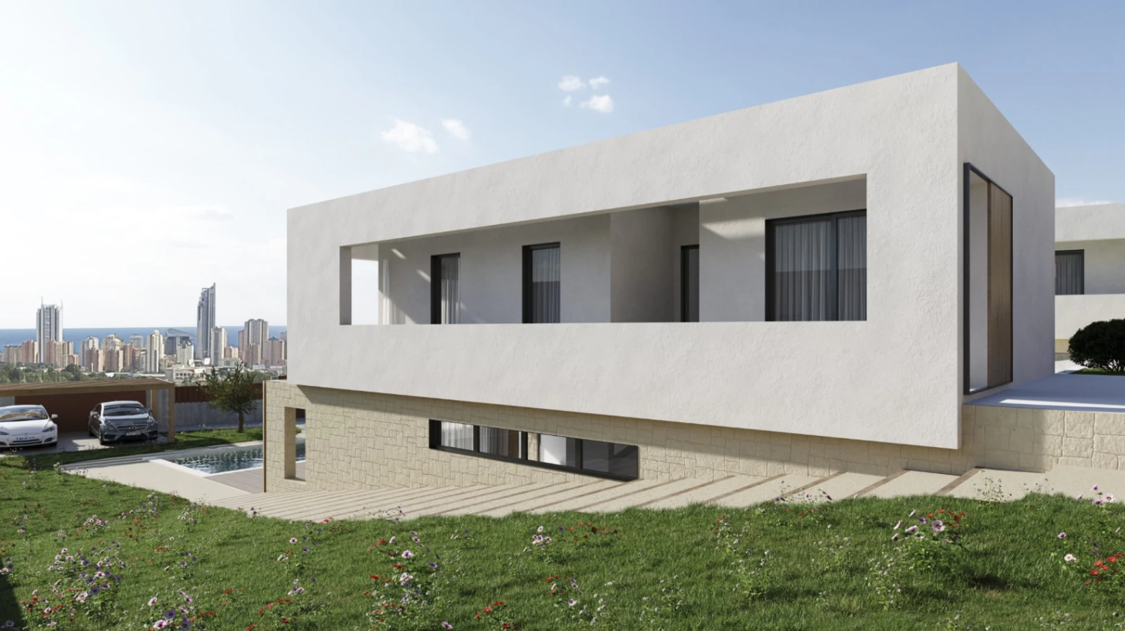 Villa de lujo de 3 dormitorios en Sierra Cortina, Finestrat