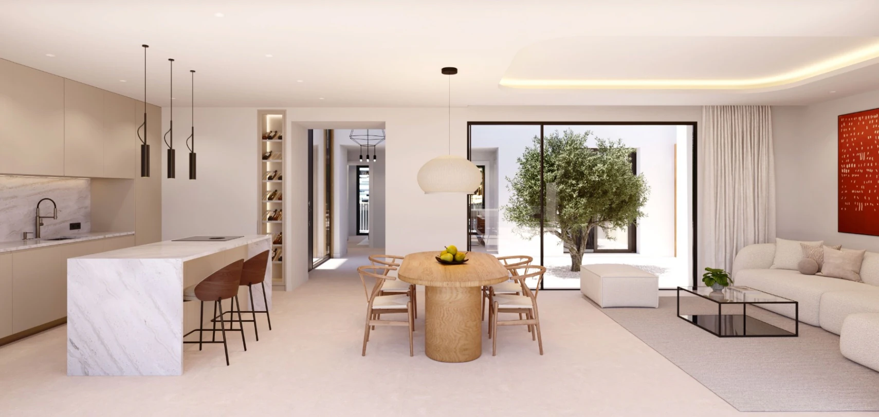 Villa independiente de una sola planta con diseño mediterráneo contemporáneo cerca de Benidorm