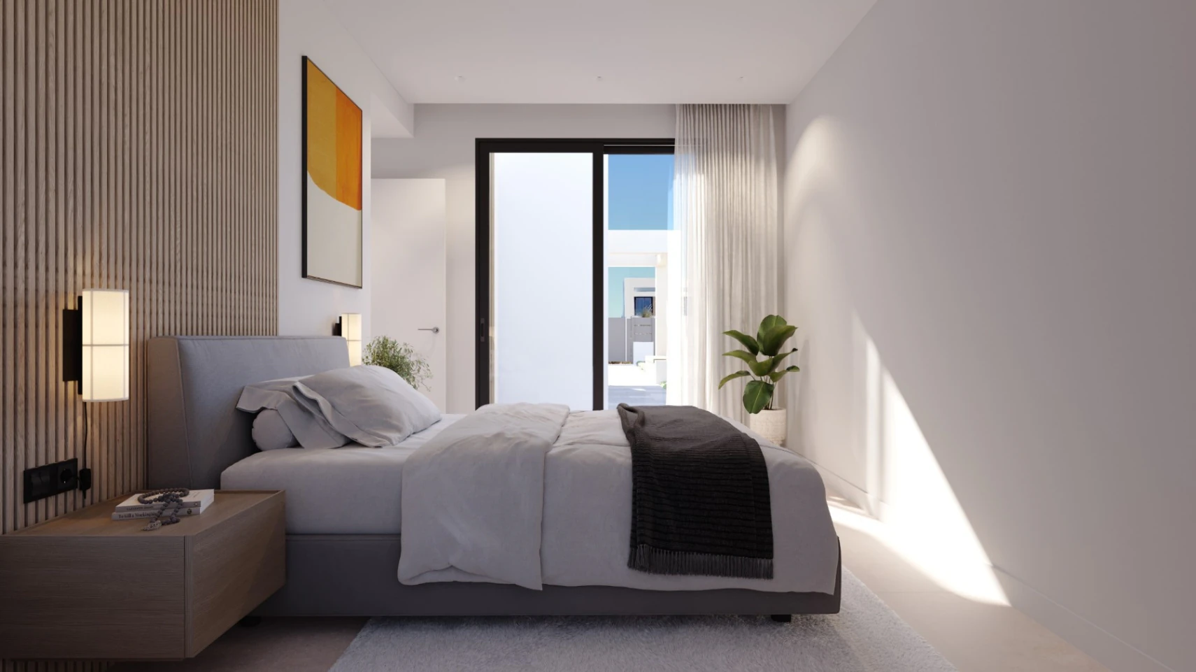 Villa independiente de una sola planta con diseño mediterráneo contemporáneo cerca de Benidorm