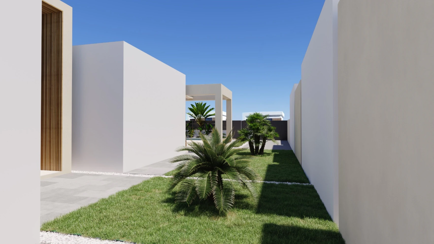 Villa independiente de una sola planta con diseño mediterráneo contemporáneo cerca de Benidorm