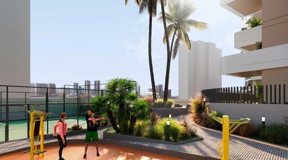 Apartamento en venta en Calpe con 3 dormitorios y piscina
