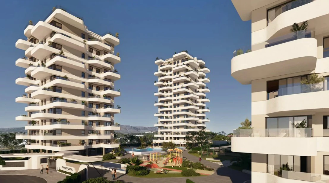 Apartamento en Calpe de 3 dormitorios