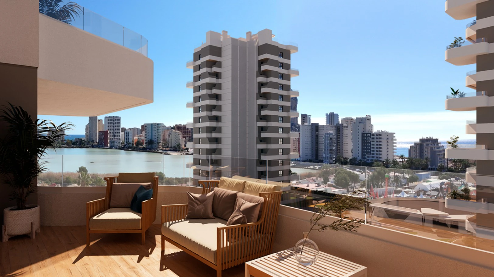 Apartamento en Calpe de 3 dormitorios