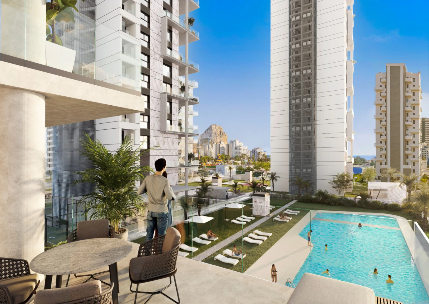Exclusivo Apartamento de 3 Dormitorios en Calpe